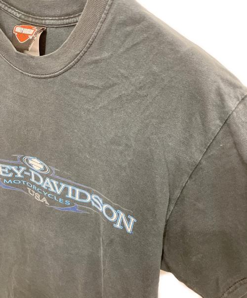 HARLEY-DAVIDSON（ハーレーダビッドソン）HARLEY-DAVIDSON (ハーレーダビッドソン) プリントTシャツ ブラック サイズ:Lの古着・服飾アイテム