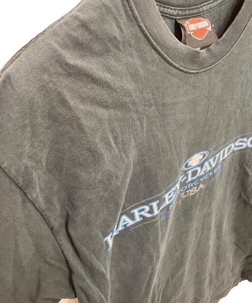 HARLEY-DAVIDSON（ハーレーダビッドソン）HARLEY-DAVIDSON (ハーレーダビッドソン) プリントTシャツ ブラック サイズ:Lの古着・服飾アイテム