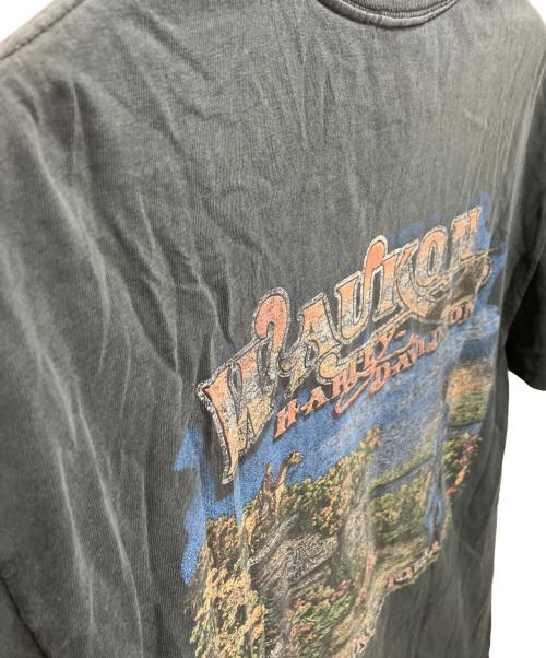 HARLEY-DAVIDSON（ハーレーダビッドソン）HARLEY-DAVIDSON (ハーレーダビッドソン) プリントTシャツ ブラック サイズ:Lの古着・服飾アイテム