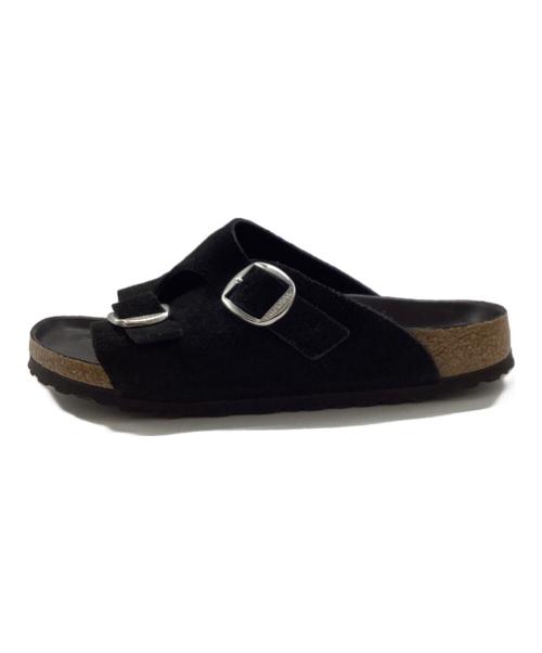 BIRKENSTOCK（ビルケンシュトック）BIRKENSTOCK (ビルケンシュトック) B&Y別注 チューリッヒ ビッグバックルサンダル ブラック サイズ:41の古着・服飾アイテム