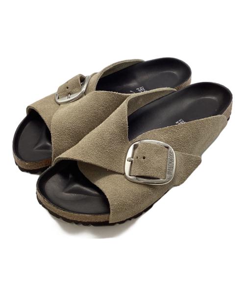 BIRKENSTOCK（ビルケンシュトック）BIRKENSTOCK (ビルケンシュトック) BIRKENSTOCK (ビルケンシュトック) 別注Arosa Big Buckle カーキ サイズ:41の古着・服飾アイテム