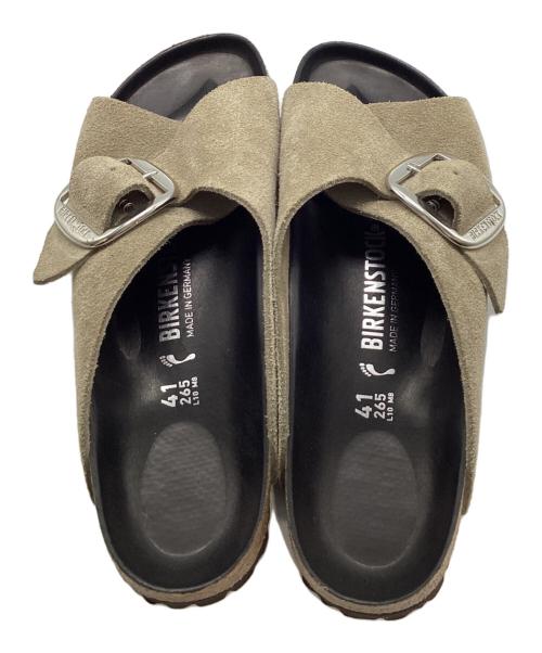 BIRKENSTOCK（ビルケンシュトック）BIRKENSTOCK (ビルケンシュトック) BIRKENSTOCK (ビルケンシュトック) 別注Arosa Big Buckle カーキ サイズ:41の古着・服飾アイテム