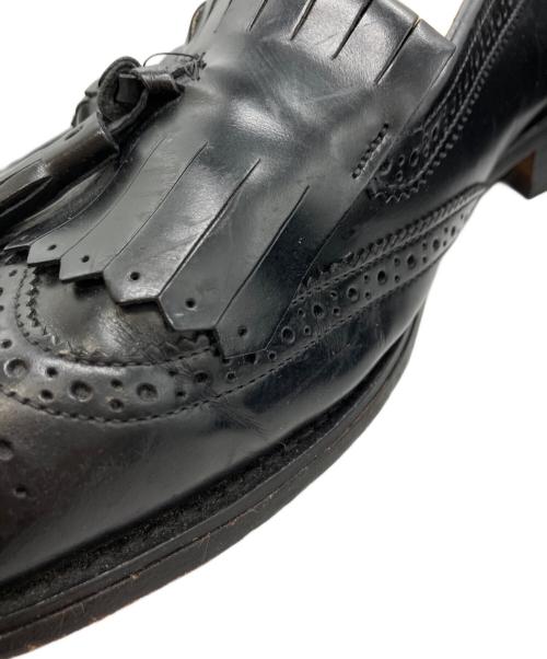 bostonian（ボストニアン）BOSTONIAN (ボストニアン) タッセルローファー ブラック サイズ:9 1/2の古着・服飾アイテム