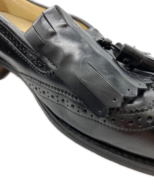 bostonian（ボストニアン）BOSTONIAN (ボストニアン) タッセルローファー ブラック サイズ:9 1/2の古着・服飾アイテム