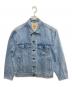 Hard Rock cafe（ハードロックカフェ）の古着「バック刺繍デニムジャケット」｜ブルー