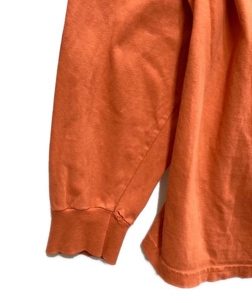 HARLEY-DAVIDSON（ハーレーダビッドソン）HARLEY-DAVIDSON (ハーレーダビッドソン) 長袖カットソー オレンジ サイズ:Lの古着・服飾アイテム