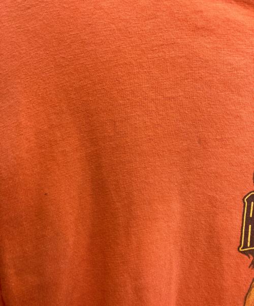 HARLEY-DAVIDSON（ハーレーダビッドソン）HARLEY-DAVIDSON (ハーレーダビッドソン) 長袖カットソー オレンジ サイズ:Lの古着・服飾アイテム