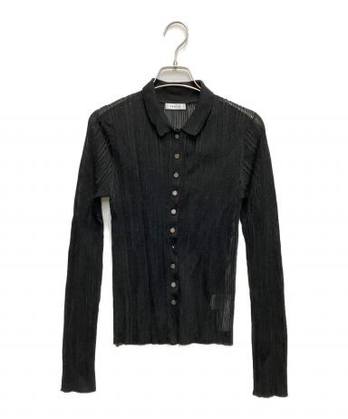 中古・古着通販】FRAY ID (フレイ アイディー) シアーリブニットポロ