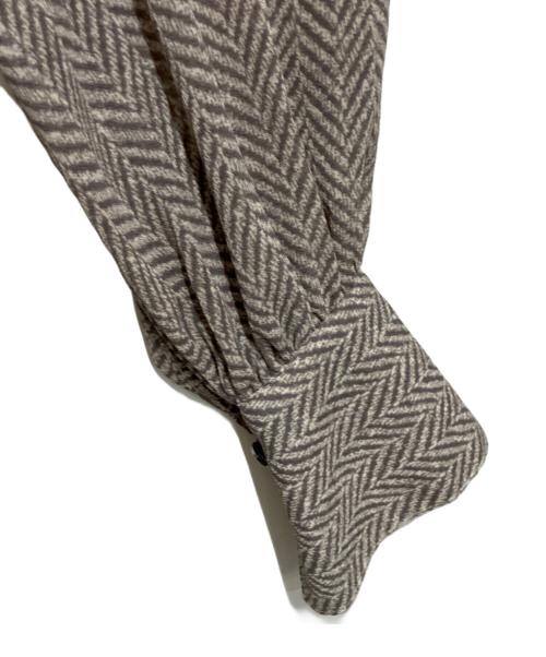 LAUREN RALPH LAUREN（ローレンラルフローレン）LAUREN RALPH LAUREN (ローレンラルフローレン) ボウタイシャツ ベージュ サイズ:XXSの古着・服飾アイテム