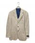 Brilla per il gusto（ブリッラ ペル イルグースト）の古着「リネンシルクテーラードジャケット」｜ベージュ