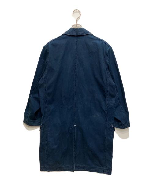Porter Classic（ポータークラシック）Porter Classic (ポータークラシック) コットンステンカラーコート インディゴ サイズ:Sの古着・服飾アイテム