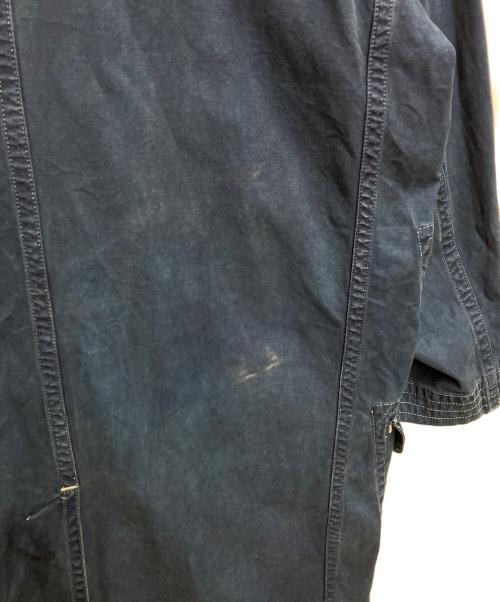 Porter Classic（ポータークラシック）Porter Classic (ポータークラシック) コットンステンカラーコート インディゴ サイズ:Sの古着・服飾アイテム