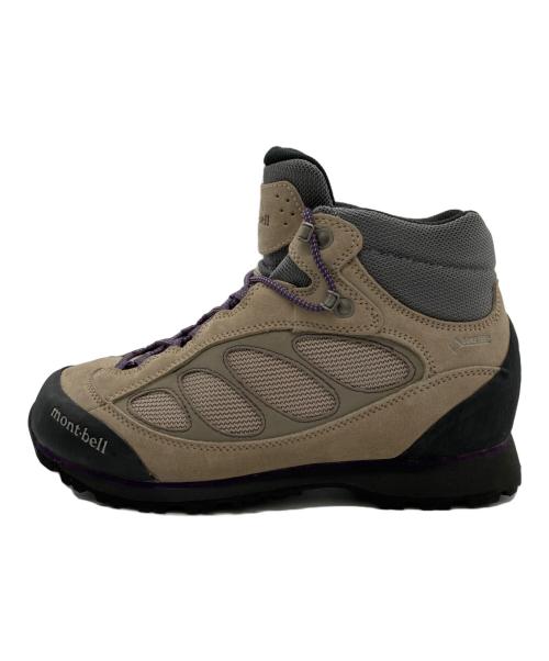 mont-bell（モンベル）mont-bell (モンベル) GORE-TEXトレッキングブーツ ベージュ×ブラック サイズ:26の古着・服飾アイテム