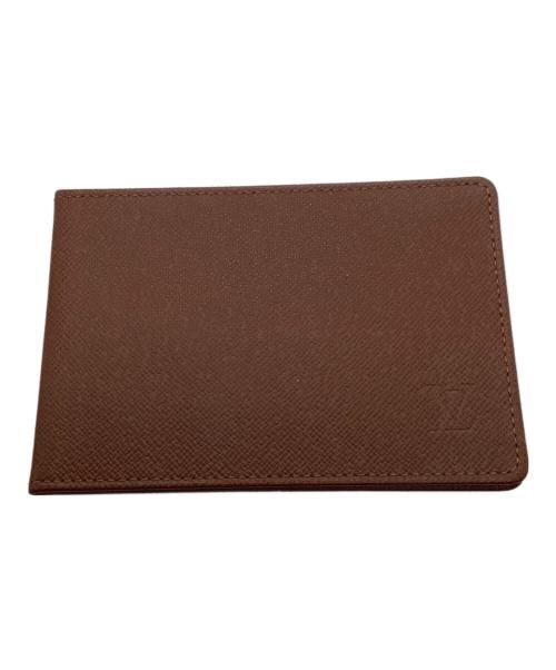 LOUIS VUITTON（ルイ ヴィトン）LOUIS VUITTON (ルイ ヴィトン) ポルトトレゾール エテュイ パピエ3つ折り財布 ブラウンの古着・服飾アイテム