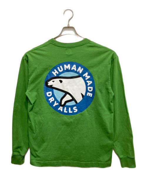 HUMAN MADE（ヒューマンメイド）HUMAN MADE (ヒューマンメイド) Polar Bear T Shirt グリーン サイズ:Lの古着・服飾アイテム