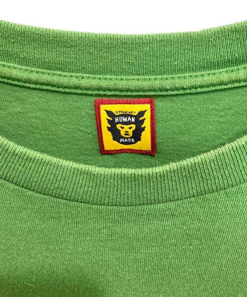 HUMAN MADE（ヒューマンメイド）HUMAN MADE (ヒューマンメイド) Polar Bear T Shirt グリーン サイズ:Lの古着・服飾アイテム