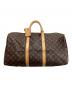 LOUIS VUITTON (ルイ ヴィトン) キーポル50 トラベルバッグ ブラウン：90000円