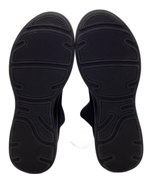 MARY QUANT（マリークヮント）MARY QUANT (マリークヮント) メタルデイジーニットブーツ ブラック サイズ:L 未使用品の古着・服飾アイテム