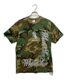 SUPREME×MLB（シュプリーム×エムエルビー）の古着「Teams Tee」｜カーキ