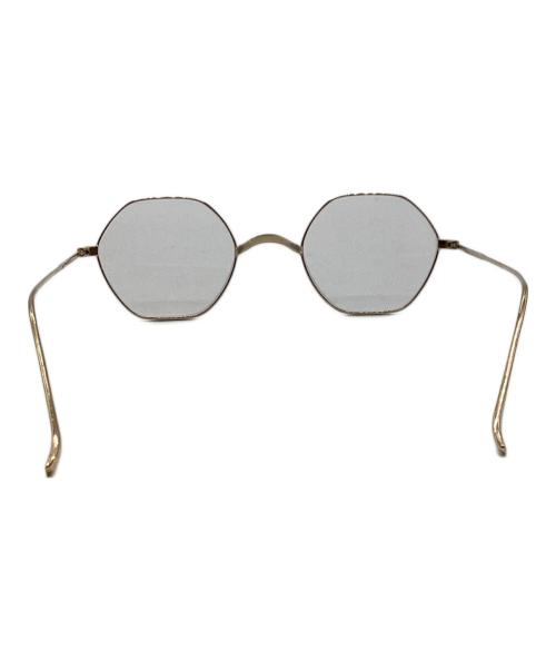 金子眼鏡（カネコガンキョウ）金子眼鏡 (カネコガンキョウ) URBAN RESEARCH (アーバンリサーチ) 別注オクタゴン眼鏡 ゴールドの古着・服飾アイテム