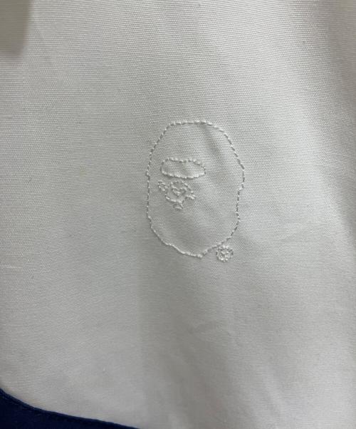 A BATHING APE（ア ベイシング エイプ）A BATHING APE (ア ベイシング エイプ) オールドスイングトップ ホワイト×ブルー サイズ:Lの古着・服飾アイテム