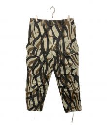 PALACE（パレス）の古着「トライバルカモカーゴパンツ」｜カーキ