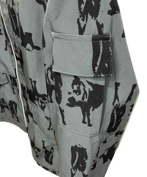 UNDERCOVERISM（アンダーカバーイズム）UNDERCOVERISM (アンダーカバーイズム) 02AW グラフィックマウンテンパーカー グレー サイズ:Mの古着・服飾アイテム