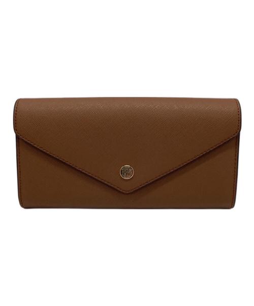 MICHAEL KORS（マイケル・コース）MICHAEL KORS (マイケル・コース) 長財布 ブラウンの古着・服飾アイテム