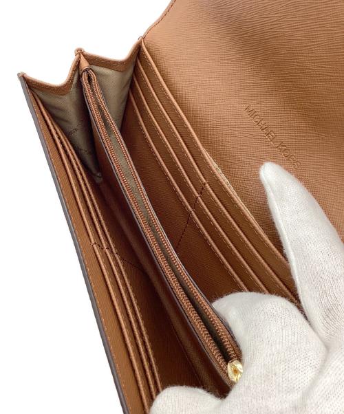 MICHAEL KORS（マイケル・コース）MICHAEL KORS (マイケル・コース) 長財布 ブラウンの古着・服飾アイテム