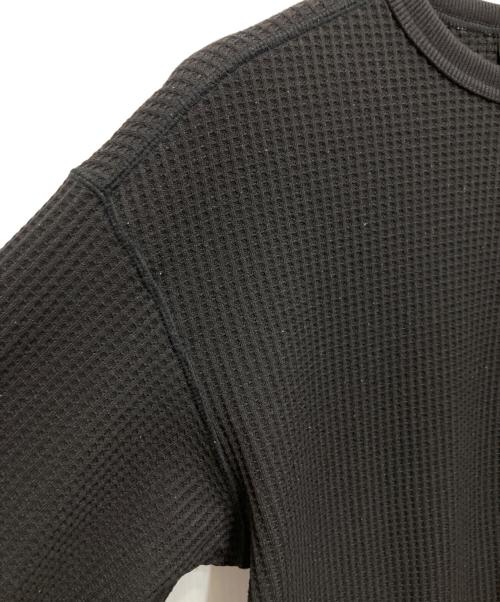 THE NORTH FACE（ザ ノース フェイス）THE NORTH FACE (ザ ノース フェイス) ロングスリーブウォームワッフルクルー ブラック サイズ:Mの古着・服飾アイテム