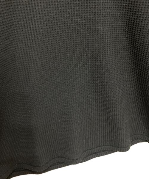 THE NORTH FACE（ザ ノース フェイス）THE NORTH FACE (ザ ノース フェイス) ロングスリーブウォームワッフルクルー ブラック サイズ:Mの古着・服飾アイテム