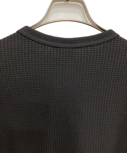 THE NORTH FACE（ザ ノース フェイス）THE NORTH FACE (ザ ノース フェイス) ロングスリーブウォームワッフルクルー ブラック サイズ:Mの古着・服飾アイテム