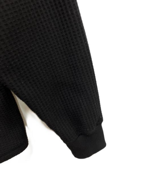 THE NORTH FACE（ザ ノース フェイス）THE NORTH FACE (ザ ノース フェイス) ロングスリーブウォームワッフルクルー ブラック サイズ:Mの古着・服飾アイテム