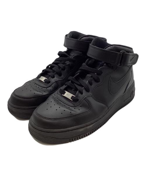 NIKE（ナイキ）NIKE (ナイキ) AIR FORCE 1 MID 07 ブラック サイズ:28の古着・服飾アイテム
