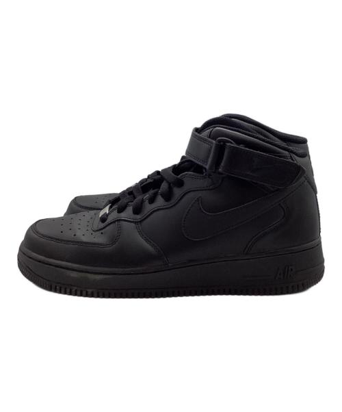 NIKE（ナイキ）NIKE (ナイキ) AIR FORCE 1 MID 07 ブラック サイズ:28の古着・服飾アイテム