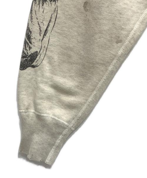 SAINT MICHAEL（セントマイケル）SAINT MICHAEL (セントマイケル) ARIES (アリーズ) ARS CRW SWT/MR ARIES グレー サイズ:Lの古着・服飾アイテム