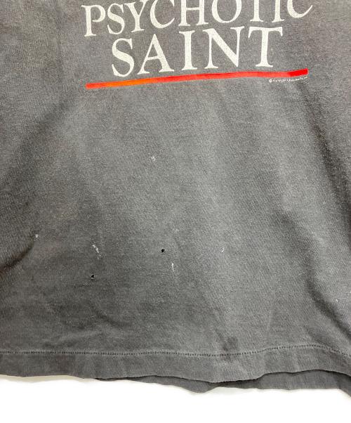 SAINT MICHAEL（セントマイケル）SAINT MICHAEL (セントマイケル) PSYCHOTIC SNT SS TEE グレー サイズ:Lの古着・服飾アイテム