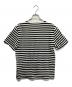 Maison Margiela (メゾンマルジェラ) ボーダーTシャツ ホワイト×ブラック サイズ:1：9000円