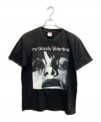 SUPREME×My Bloody Valentineシュプリーム×マイ ブラッディ ヴァレンタイン）の古着「Feed Me With Your Kiss Tee」｜ブラック