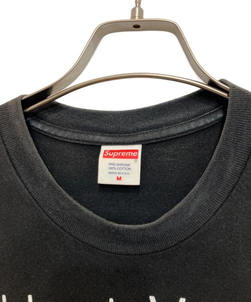 SUPREME（シュプリーム）SUPREME (シュプリーム) My Bloody Valentine (マイ ブラッディ ヴァレンタイン) Feed Me With Your Kiss Tee ブラック サイズ:Mの古着・服飾アイテム