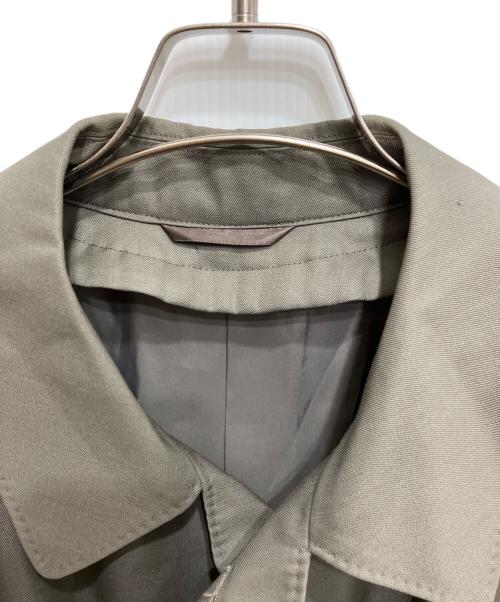 BALENCIAGA（バレンシアガ）BALENCIAGA (バレンシアガ) ライナー付ステンカラーコート グレー サイズ:FREEの古着・服飾アイテム