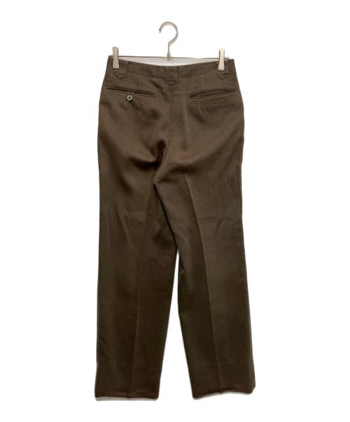 BALENCIAGA（バレンシアガ）BALENCIAGA (バレンシアガ) 2タックスラックス ブラウン サイズ:76の古着・服飾アイテム