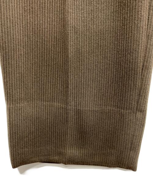 BALENCIAGA（バレンシアガ）BALENCIAGA (バレンシアガ) 2タックスラックス ブラウン サイズ:76の古着・服飾アイテム