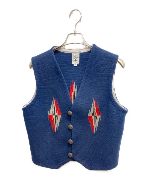 ORTEGA's（オルテガ）ORTEGA's (オルテガ) チマヨベスト ブルー サイズ:40の古着・服飾アイテム