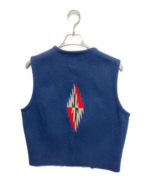 ORTEGA's（オルテガ）ORTEGA's (オルテガ) チマヨベスト ブルー サイズ:40の古着・服飾アイテム