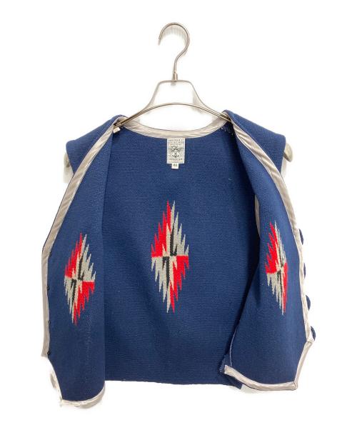 ORTEGA's（オルテガ）ORTEGA's (オルテガ) チマヨベスト ブルー サイズ:40の古着・服飾アイテム