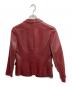 Calvin Klein (カルバンクライン) ラムレザージャケット レッド サイズ:M：5000円
