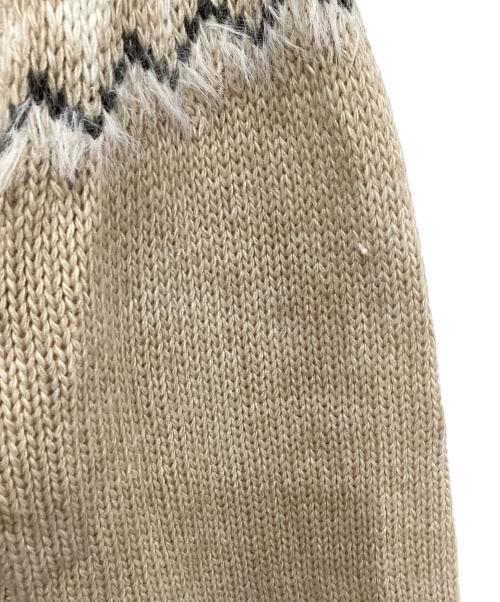 COCODEAL（ココディール）COCODEAL (ココディール) ノルディック柄ニット ベージュ サイズ:2 未使用品の古着・服飾アイテム