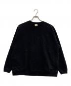 Snow peakスノーピーク）の古着「Recycled Cotton Sweat Crewneck」｜ブラック