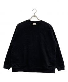 Snow peak（スノーピーク）の古着「Recycled Cotton Sweat Crewneck」｜ブラック